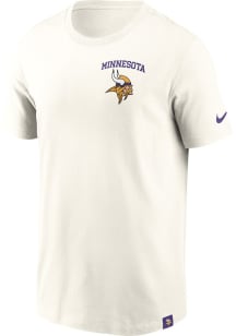 Nike Minnesota Vikings White Blitz Essential Cotton Short Sleeve T Shirt