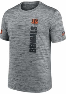 Nike Cincinnati Bengals Black Sideline Velocity Short Sleeve T Shirt