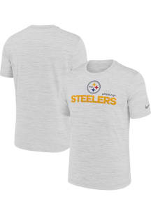 Nike Pittsburgh Steelers White Primetime Velocity Modern Short Sleeve T Shirt