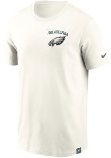 Nike Philadelphia Eagles White Blitz Essential Cotton Short Sleeve T Shirt