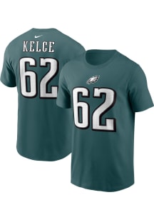 Jason Kelce Philadelphia Eagles Midnight Green Home Short Sleeve Player T Shirt