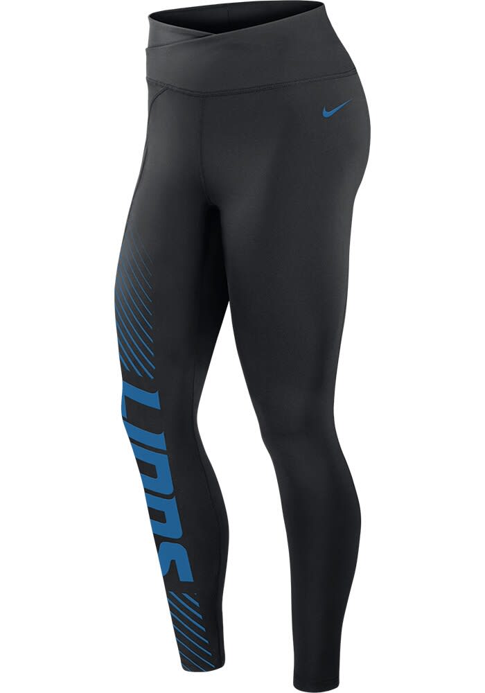 Detroit Lions Nike Womens Black Yardline Pants