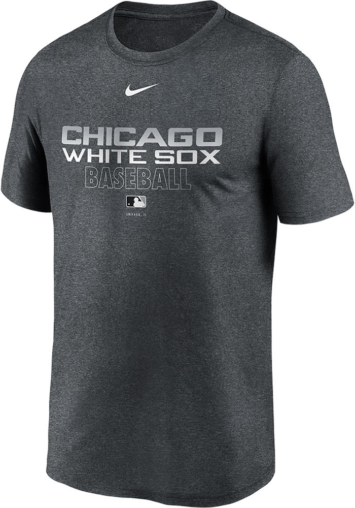 Nike Chicago White Sox Grey Legend Short Sleeve T Shirt