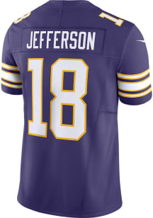 Justin Jefferson Nike Minnesota Vikings Mens Purple Alt Limited Football Jersey