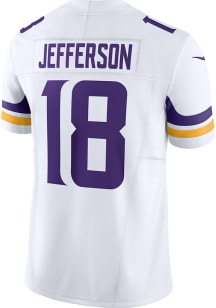 Justin Jefferson Nike Minnesota Vikings Mens White Road Limited Football Jersey