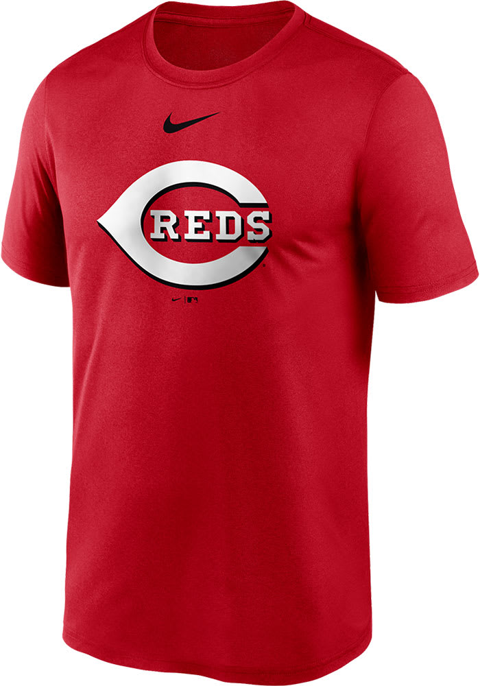 Nike Cincinnati Reds Red Logo Legend Short Sleeve T Shirt