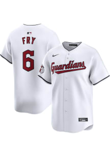 David Fry Nike Cleveland Guardians Mens White Home Limited Baseball Jersey