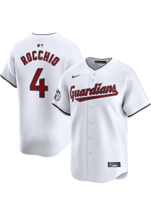 Brayan Rocchio Nike Cleveland Guardians Mens White Home Limited Baseball Jersey