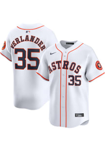 Justin Verlander Nike Houston Astros Mens White Home Limited Baseball Jersey