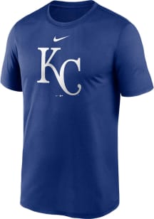 Nike Kansas City Royals Blue Logo Legend Short Sleeve T Shirt