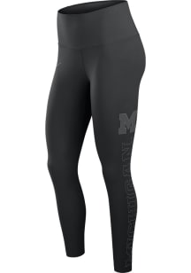 Womens Michigan Wolverines Black Nike Zenvy Pants