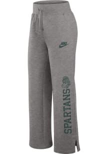 Womens Michigan State Spartans Grey Nike Phoenix Sweatpants