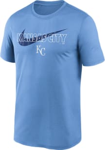 Nike Kansas City Royals Light Blue City Swoosh Short Sleeve T Shirt