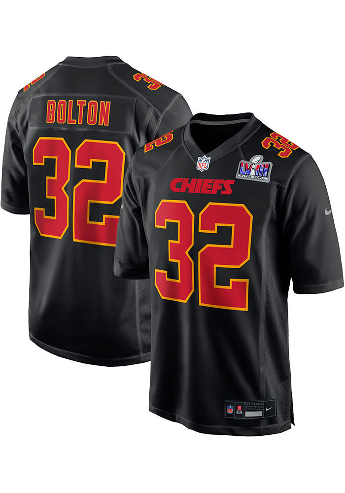 Nike Kansas City Chiefs No23 Armani Watts Black Men's Stitched NFL Limited Rush Jersey
