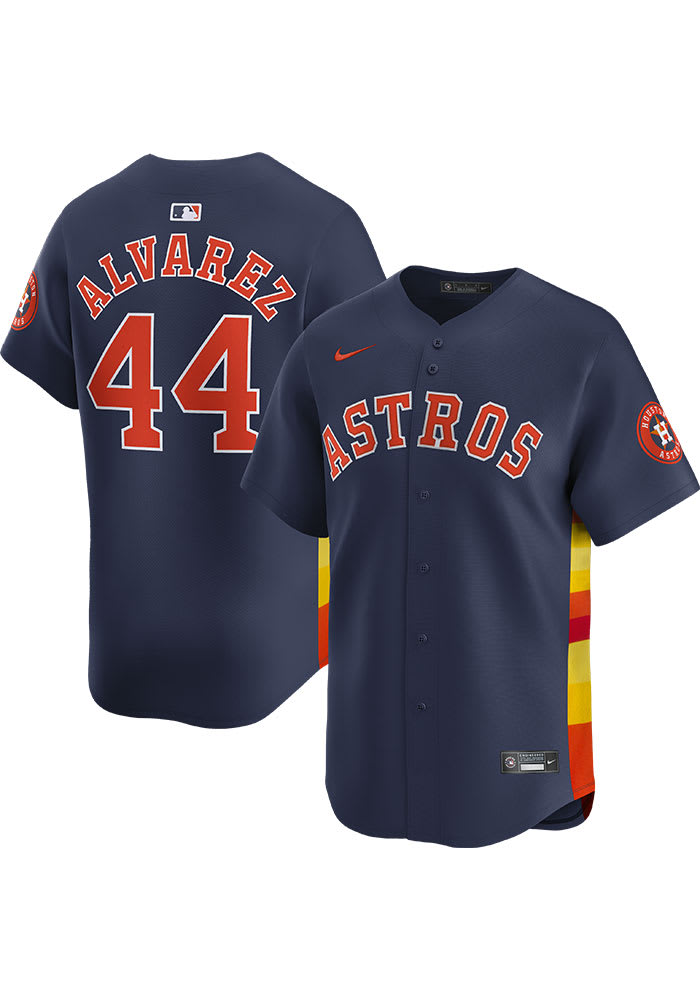 Yordan Alvarez Houston Astros Mens NAVY Alt 2024 Limited Baseball