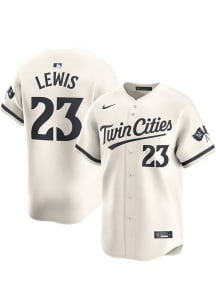 Royce Lewis Nike Minnesota Twins Mens Ivory Alt Limited Baseball Jersey