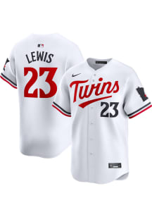 Royce Lewis Nike Minnesota Twins Mens White Home Limited Baseball Jersey