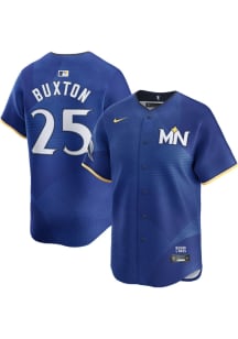 Byron Buxton Nike Minnesota Twins Mens Blue City Connect Ltd Limited Baseball Jersey