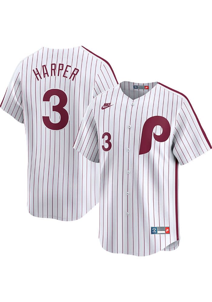 Philadelphia MLB Phillies Bryce Harper Baseball Jersey All deals embroidered Patches