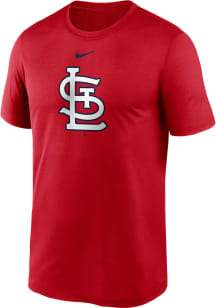 Nike St Louis Cardinals Red Logo Legend Short Sleeve T Shirt