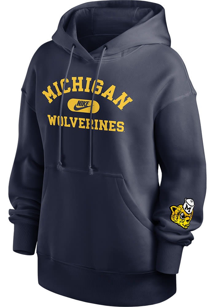 売れ筋商品|||ジョーダン カットソー トップス レディース Women's Navy Michigan Wolverines Phoenix Pullover Hoodie Navy Michigan Wolverines Jordan Women's Lightweight Phoenix