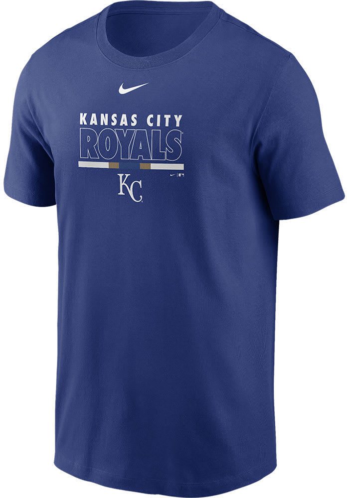 Nike Kansas City Royals Light Blue Color Bar Short Sleeve T Shirt