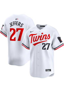 Ryan Jeffers Nike Minnesota Twins Mens White Home 2024 Limited Baseball Jersey