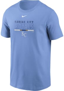 Nike Kansas City Royals Light Blue Color Bar Short Sleeve T Shirt