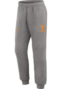 Nike Tennessee Volunteers Mens Grey Club Fleece Jogger Sweatpants