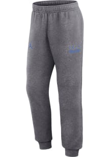 Mens UCLA Bruins Grey Nike Jordan Club Fleece Jogger Sweatpants