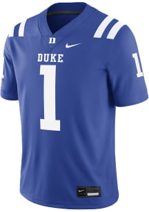 Nike Duke Blue Devils Blue Home Game Football Jersey