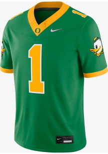 Mens Oregon Ducks Green Nike Alternate Game Football Jersey