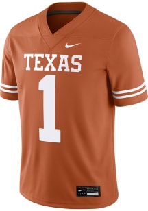 Nike Texas Longhorns Burnt Orange Home Game Football Jersey