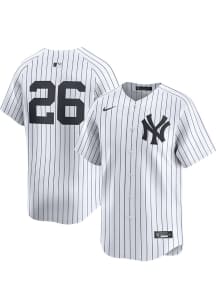 DJ LeMahieu Nike New York Yankees Mens White Home Number Only Limited Baseball Jersey