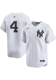Lou Gehrig Nike New York Yankees Mens White Home Number Only Limited Baseball Jersey