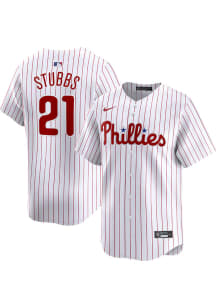 Garrett Stubbs Nike Philadelphia Phillies Mens White Home Limited Baseball Jersey