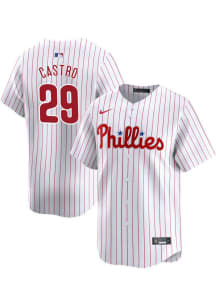 Rodolfo Castro Nike Philadelphia Phillies Mens White Home Limited Baseball Jersey