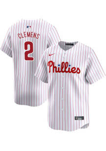 Kody Clemens Nike Philadelphia Phillies Mens White Home Limited Baseball Jersey