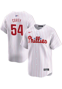 Dylan Covey Nike Philadelphia Phillies Mens White Home Limited Baseball Jersey