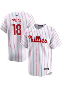 Johan Rojas Nike Philadelphia Phillies Mens White Home Limited Baseball Jersey