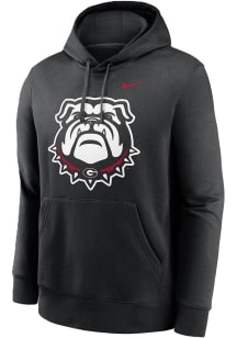 Nike Georgia Bulldogs Mens Black Alternate Logo Long Sleeve Hoodie