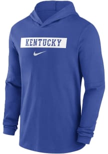 Nike Kentucky Wildcats Mens Blue Sideline Hood