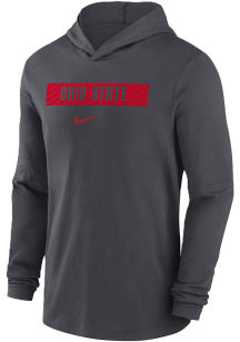 Nike Ohio State Buckeyes Mens Grey Sideline Hood