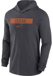 Nike Texas Longhorns Mens Grey Sideline Hood