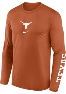 Nike Texas Longhorns Burnt Orange Legend Two Long Sleeve T-Shirt