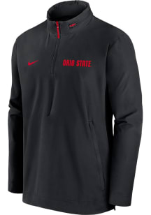 Mens Ohio State Buckeyes Black Nike Sideline Coach Light Weight Jacket