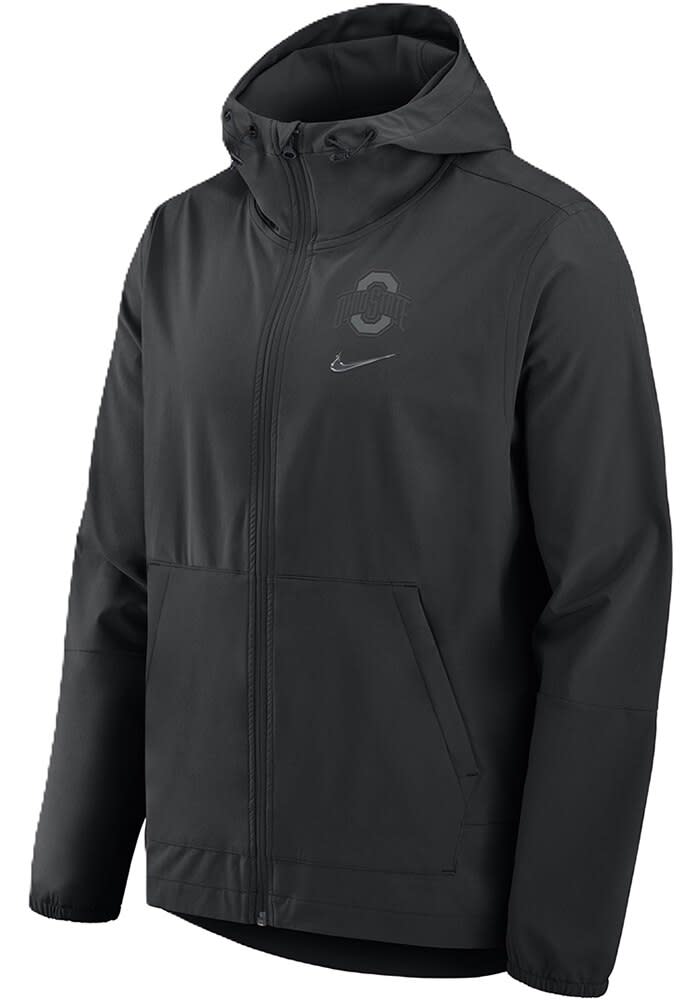 Nike Ohio State ナイロンジャケット 希少 Ohio State Buckeyes Nike Anorak Half-Zip Hoodie Jacket - Scarlet