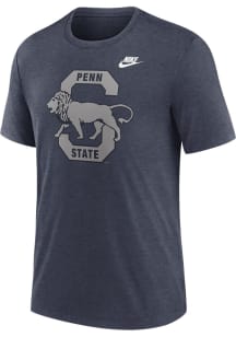 Penn State Nittany Lions Navy Blue Nike Legacy Primary Logo Short Sleeve Fashion T Shirt