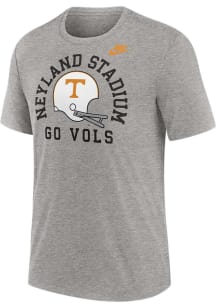 Nike Tennessee Volunteers Grey Stadium Pride Short Sleeve Fashion T Shirt