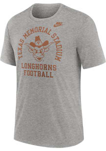 Nike Texas Longhorns Grey Stadium Pride Short Sleeve Fashion T Shirt